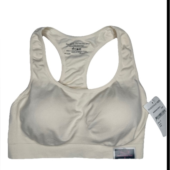 Rene Rofe Other - Racerback Sports Bra Removable Pad Size S Rene Rofe Nordstrom Rack Ivory/Cream
